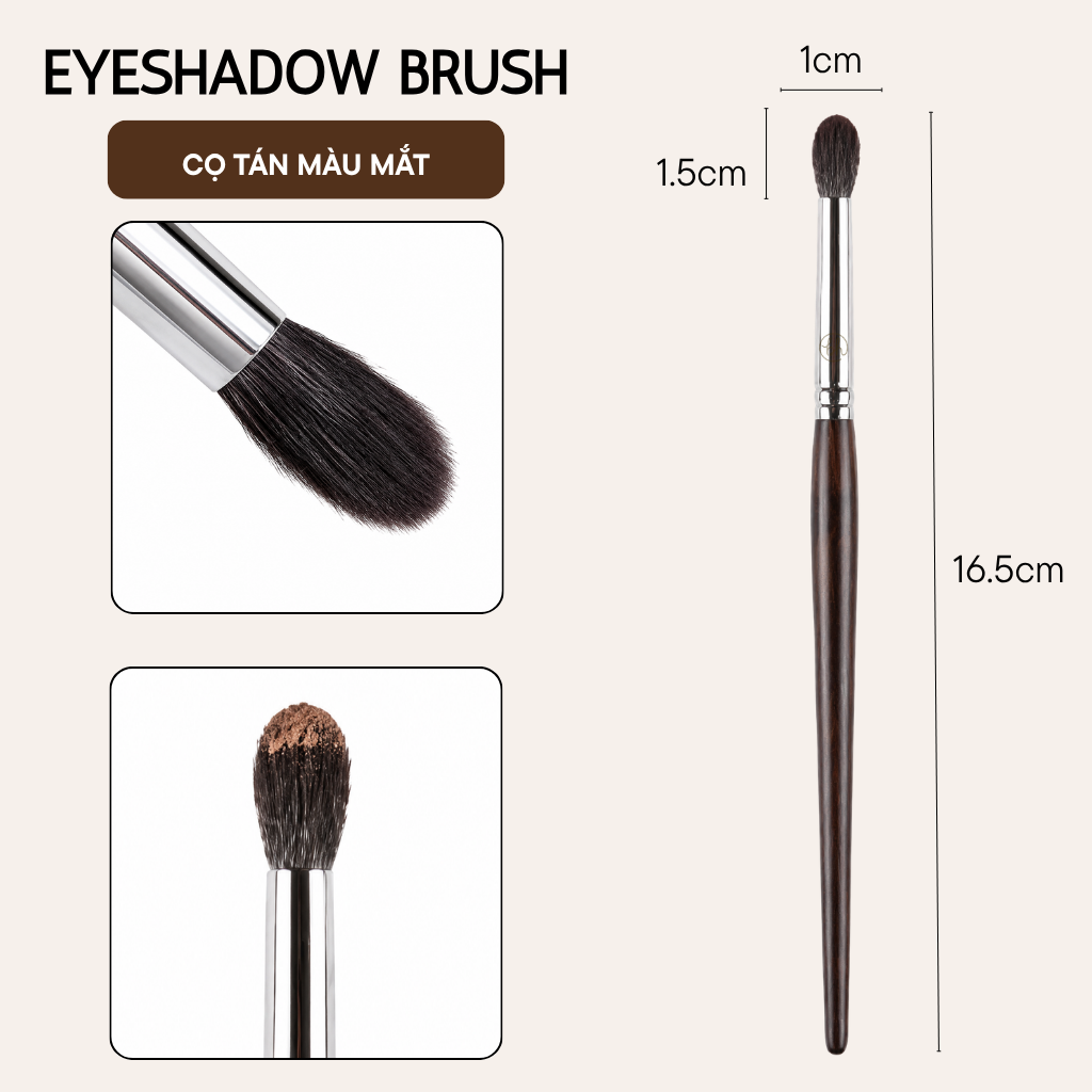 Cọ Tán Mắt BH Cosmetics Eyeshadow Brush BH613